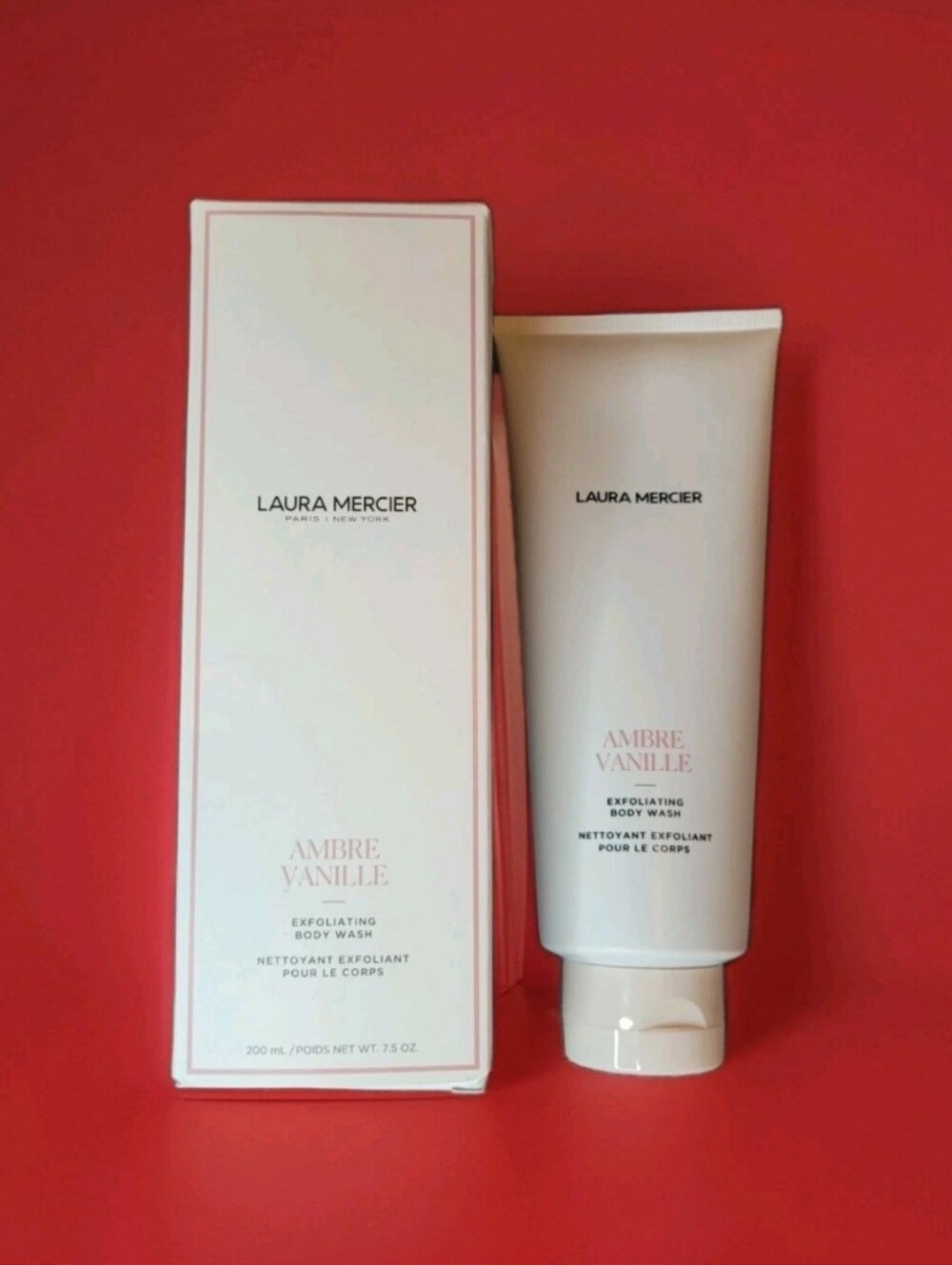 Laura Mercier Ambre Vanille Exfoliating Body Wash 7.5oz SEALED